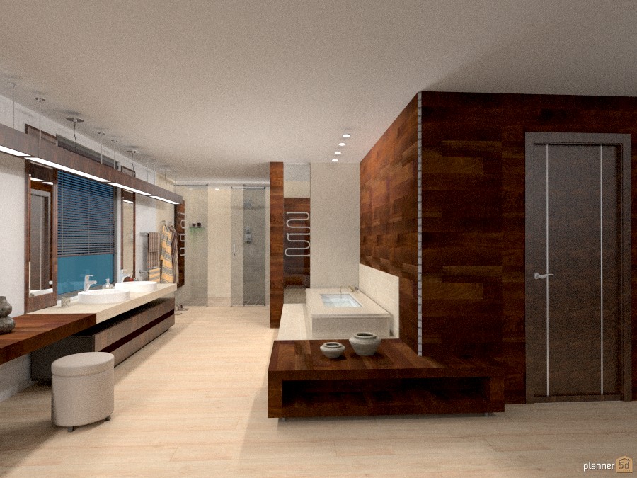 Luxury bath from "Two Modern Level" #886330 by Micaela Maccaferri