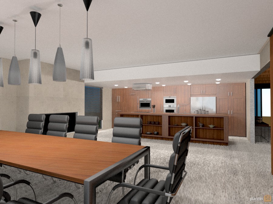 Modern Kitchen from "Two Modern Levels" #890264 by Micaela Maccaferri