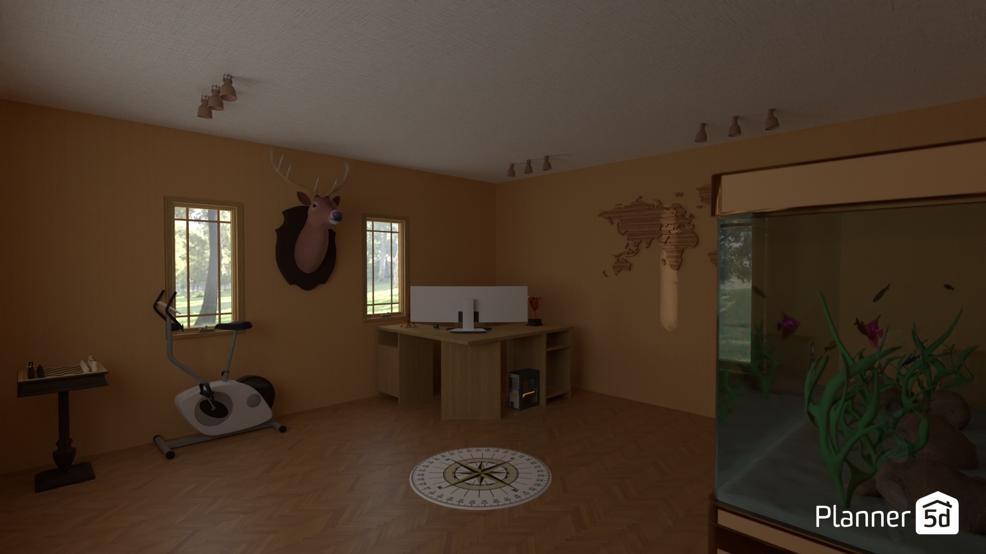 Moishy's Wooden Office #23553946 by Moishy H., Henchy H.