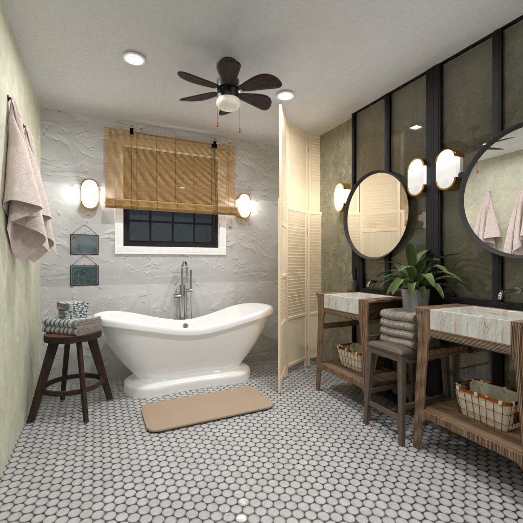 Nautical bathroom #12273559 by Editors Choice