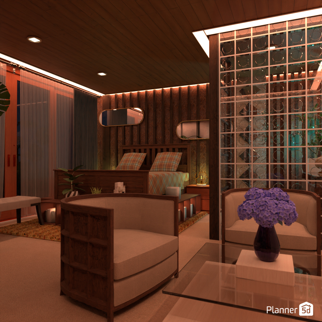 DB: Retro - empty room copy #17803979 by Editors Choice