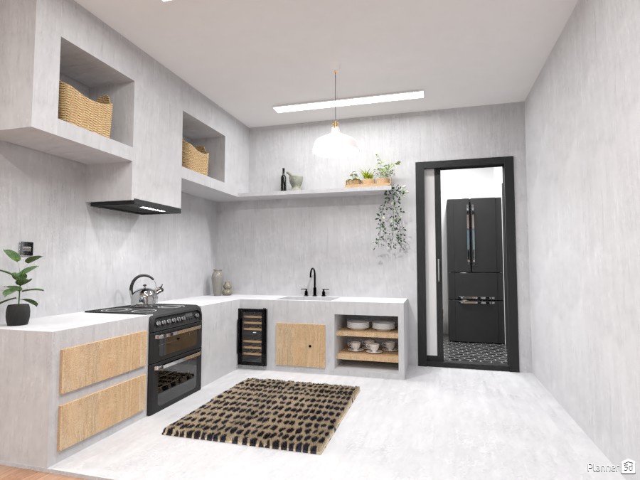 Concrete Kitchen #4328586 by Ana G