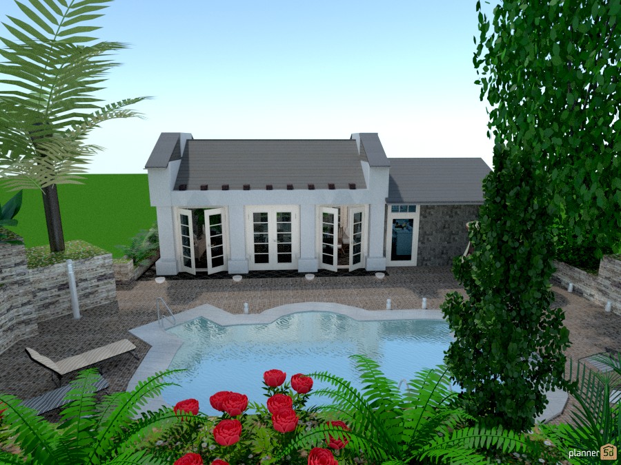 Bungalow con Padiglione e Piscina #973000 by Micaela Maccaferri