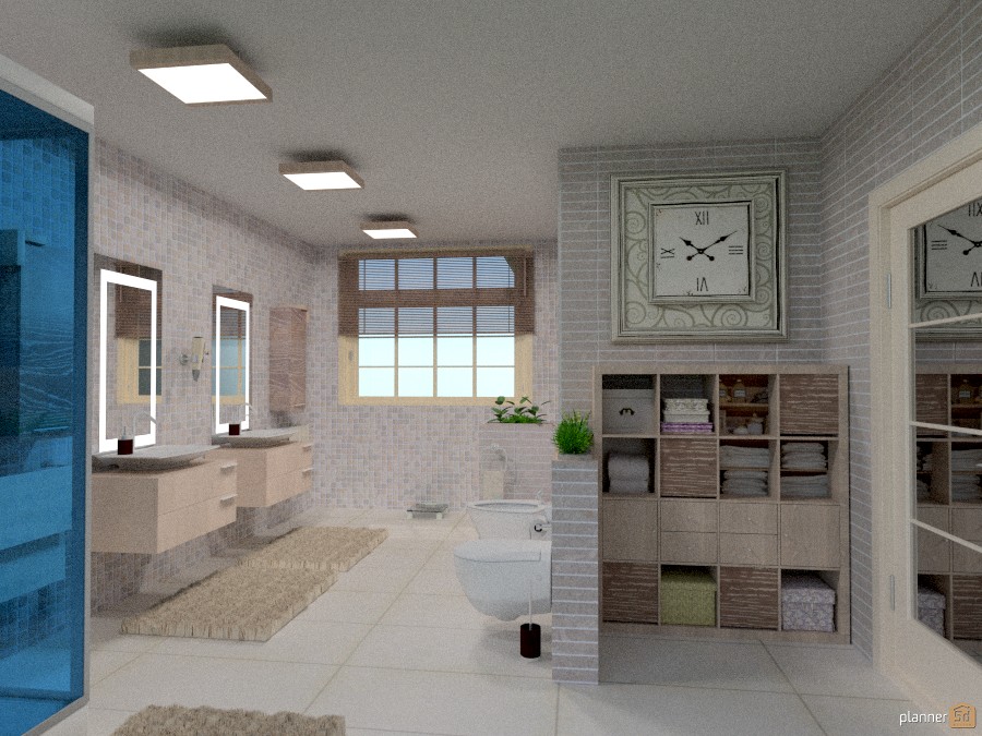 Bungalow con Padiglione e Piscina: Bath #974782 by Micaela Maccaferri