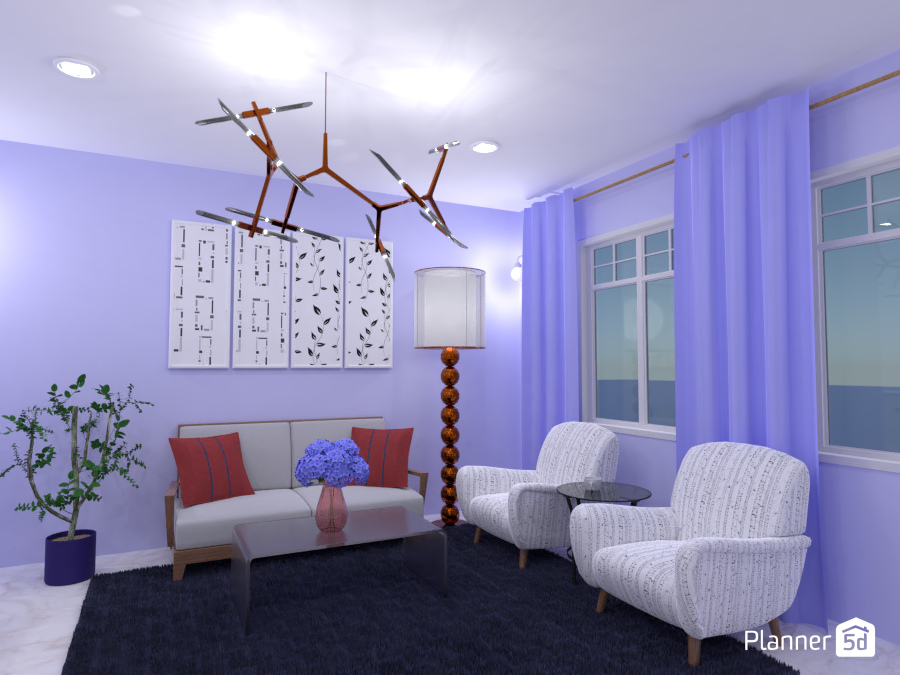 Very Peri color themed living room 6252521 by Born to be Wild image