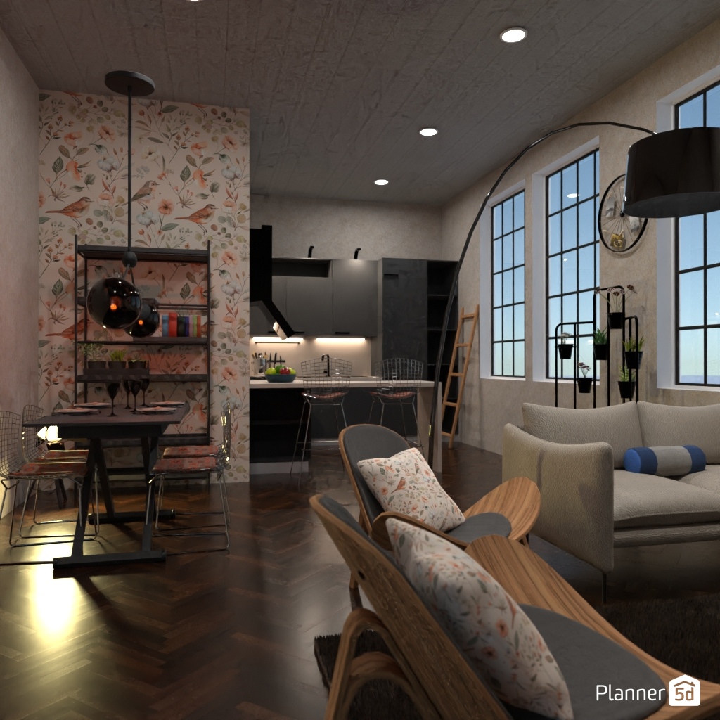 LOFT interior style #22684886 by Editors Choice