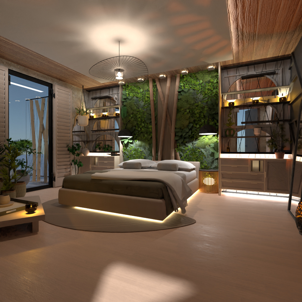 Wabi Sabi Bedroom #14578255 by Editors Choice