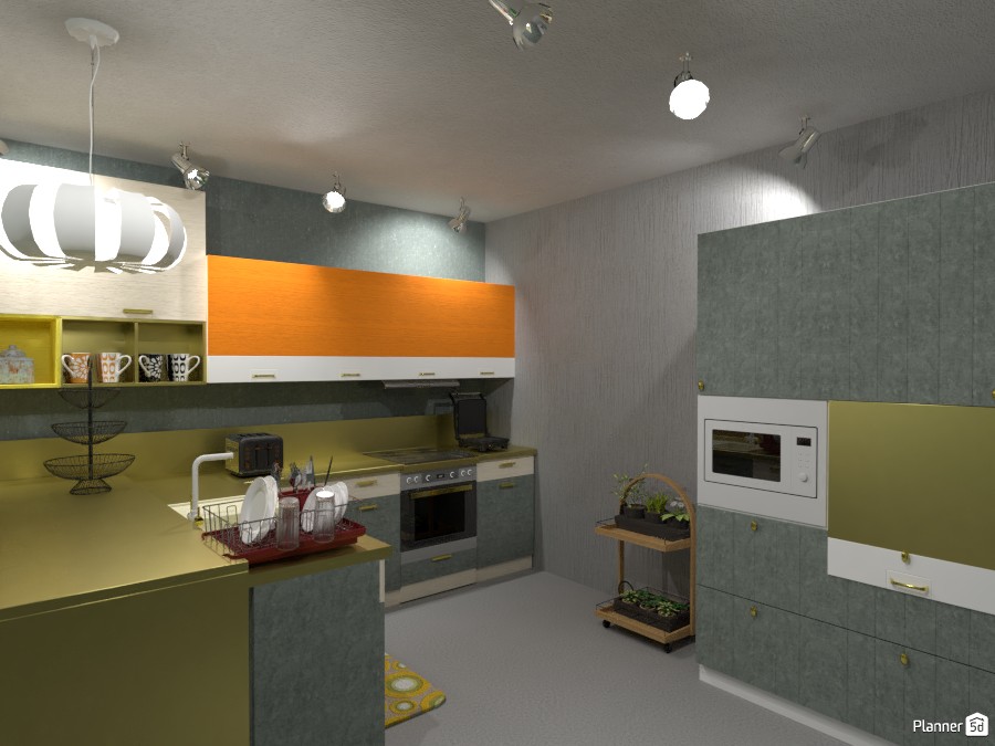 Spring Kitchen #2 #3362372 by Micaela Maccaferri