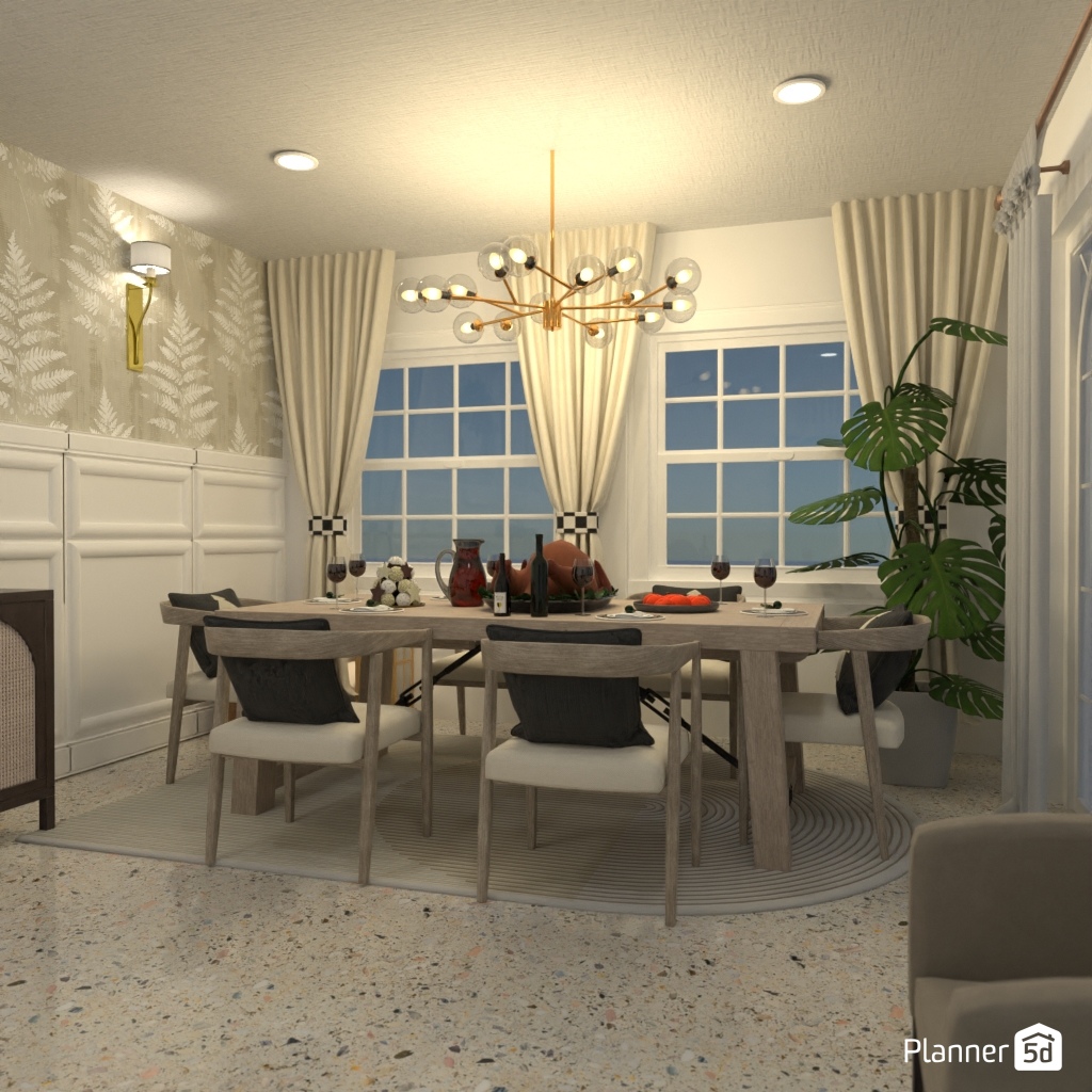 DB: Thanksgiving Day - room shell copy #23435447 by Editors Choice