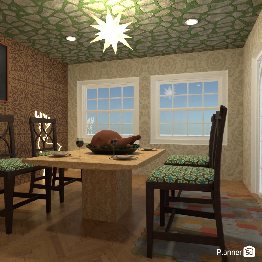 DB: Thanksgiving Day - room shell copy #23433123 by Editors Choice