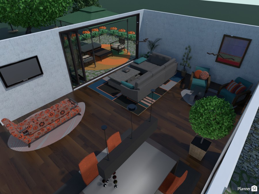 Loungy living area #3284356 by Marina G.