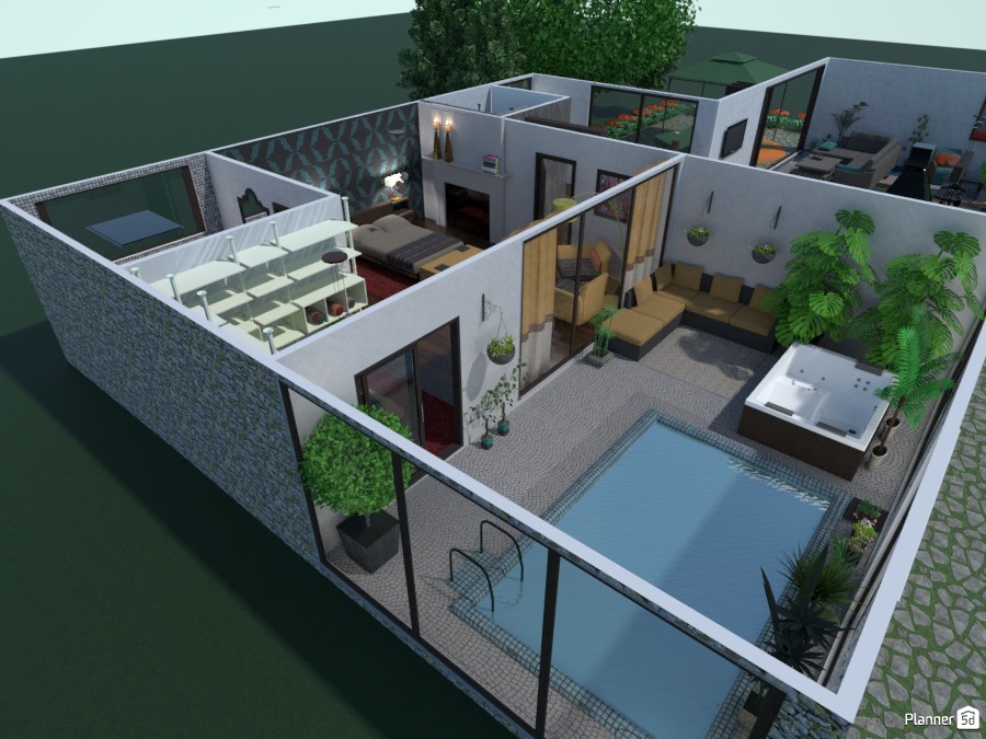 Indoor swimming pool and jacuzzi area #3284359 by Marina G.