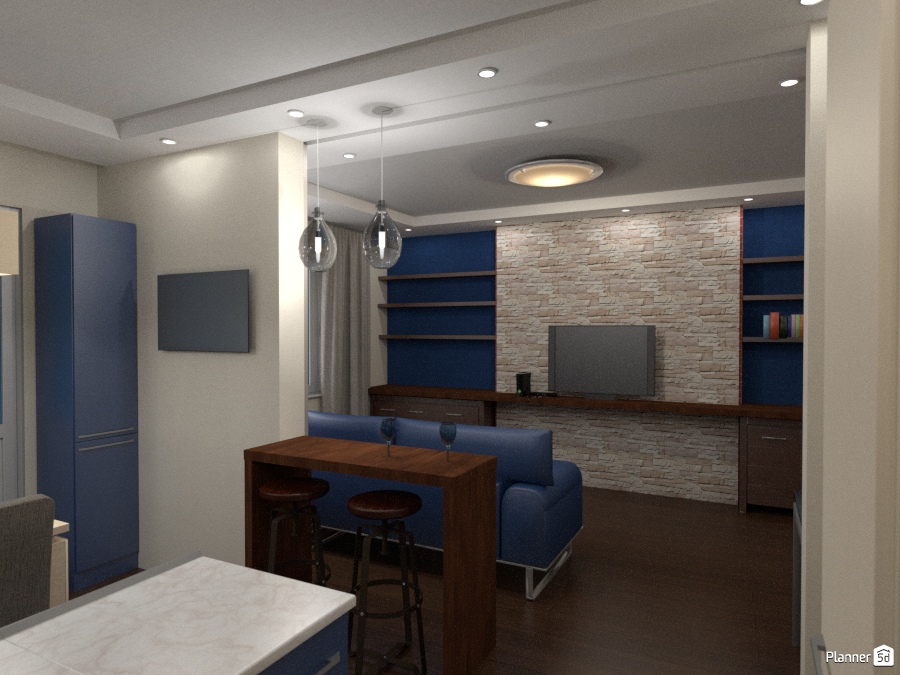 кухня-гостиная #1533481 by Александра Крючкова