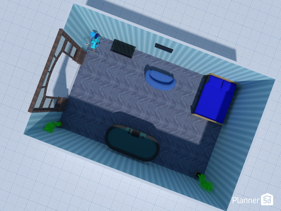 Детская в синем цвете #6814678 by Милка