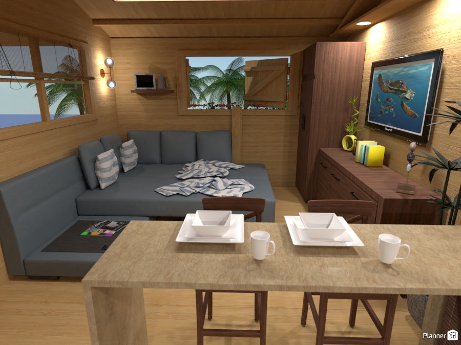 Beachfront bungalow #5226073 by Gabes