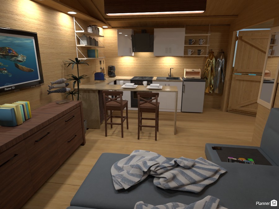 Beachfront bungalow #5226077 by Gabes