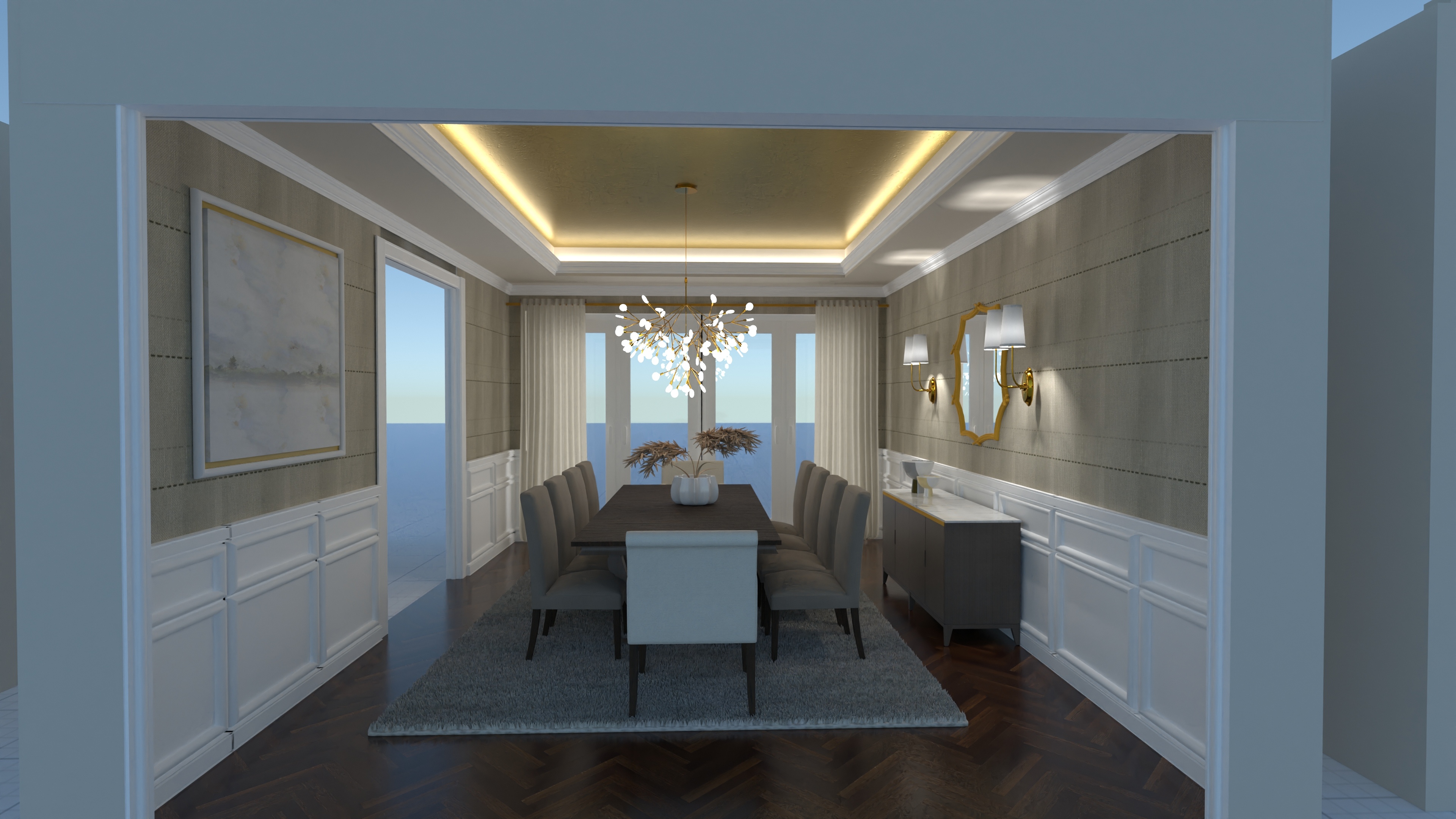 Thankey Pantry Layout Doors #23301922 by NG Custom Home Decor