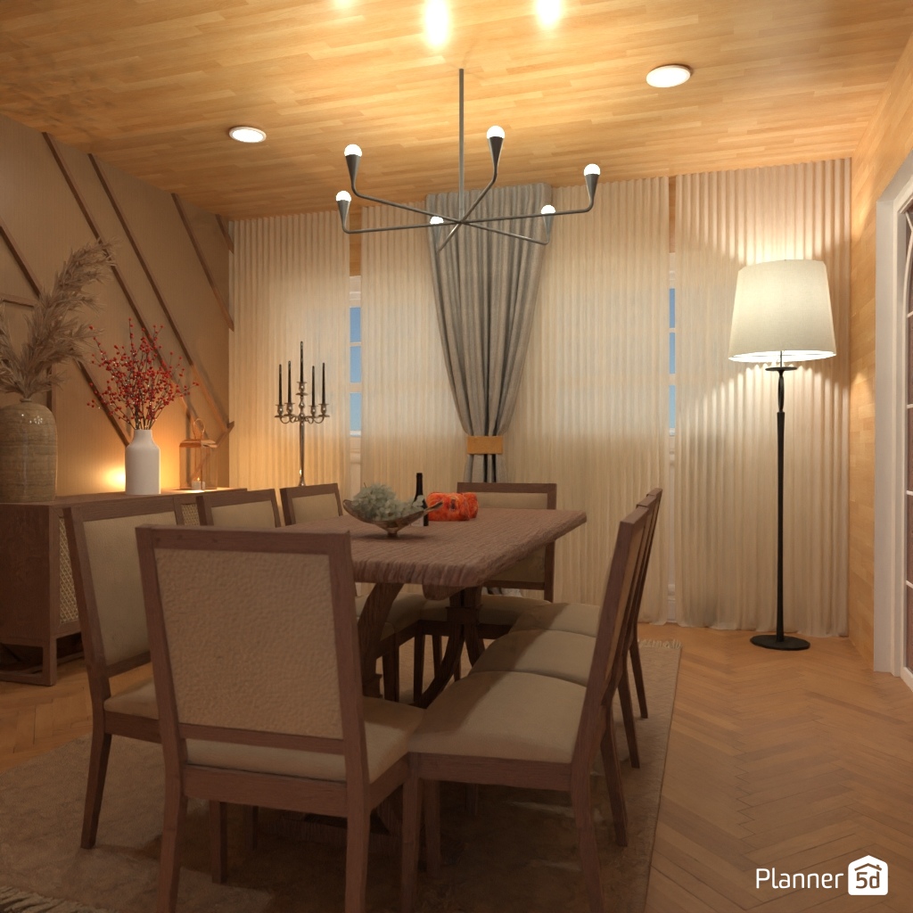 DB: Thanksgiving Day - room shell copy #23454723 by Editors Choice