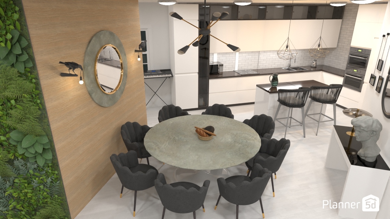 modern kitchen/diner design #26063412 by Luffy Does Interior Design 😛