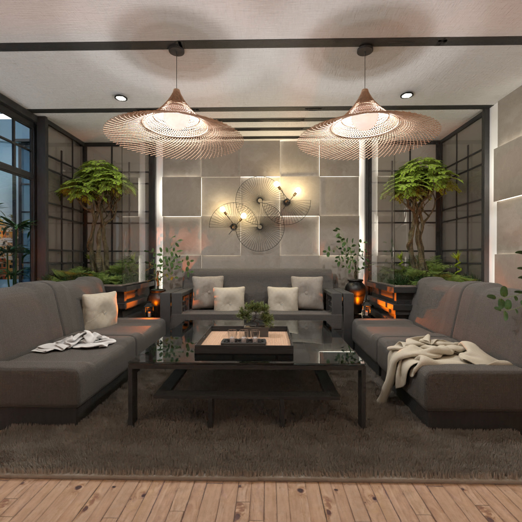 Japanese-style Living Room #15357811 by Editors Choice