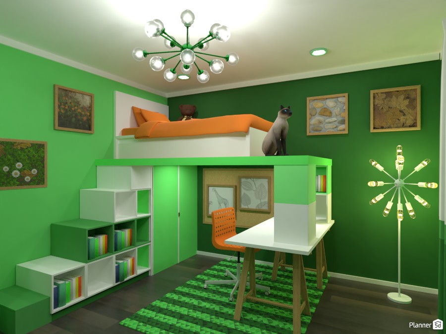 Contest: green bedroom I 3672514 by Elena Z image