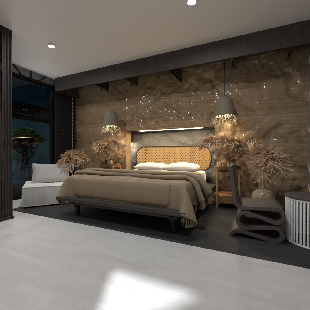 Wabi Sabi Bedroom #14583151 by Editors Choice