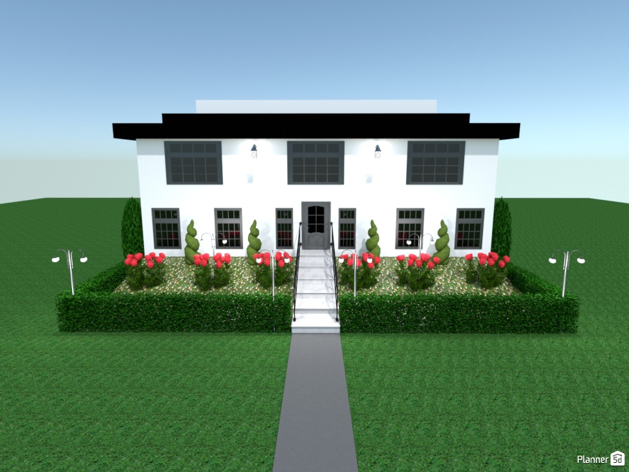 sloping front yard #1341697 by Joy Suiter