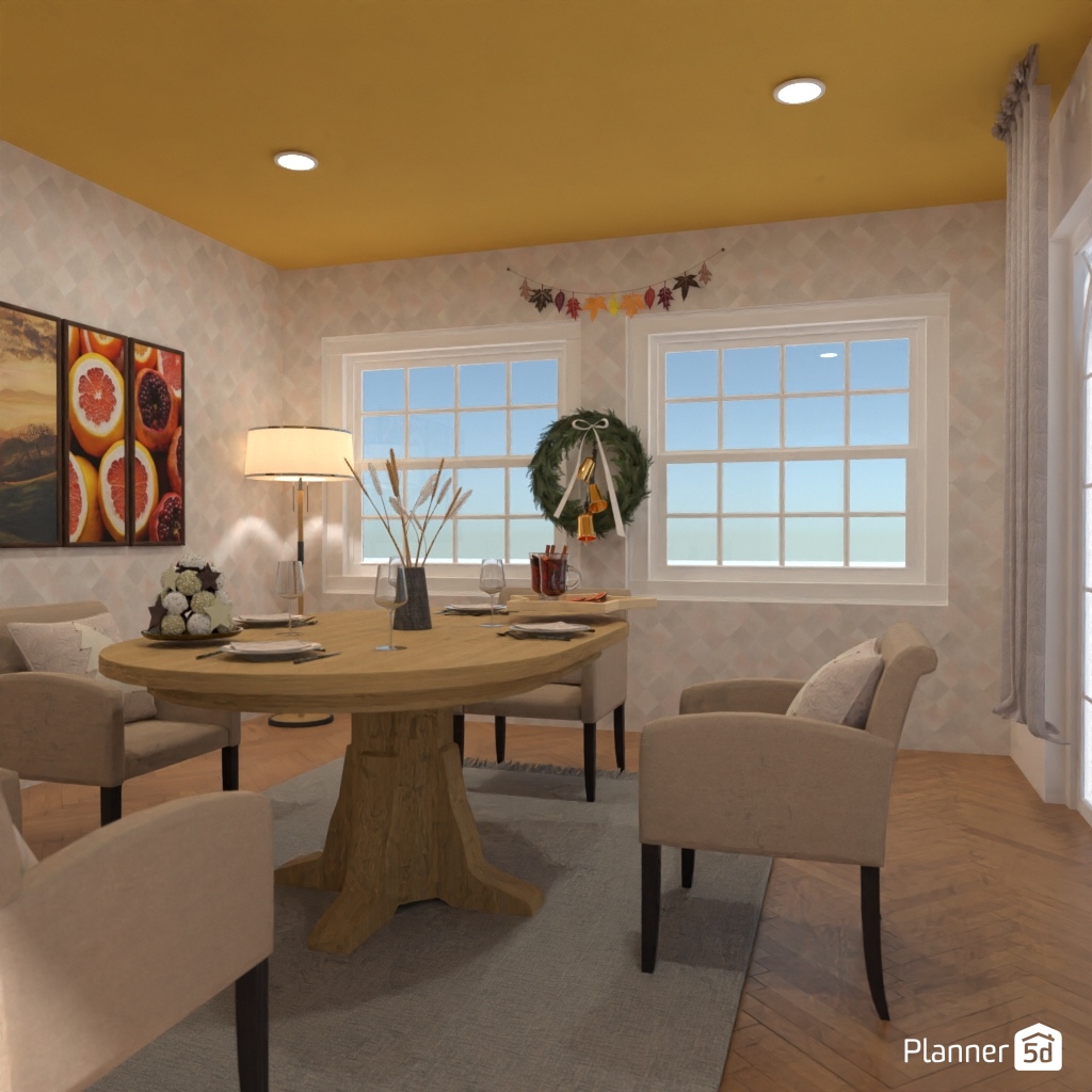 DB: Thanksgiving Day - room shell copy #23401779 by Editors Choice