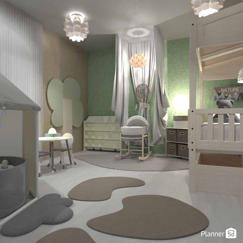 Candy Land Kid's Room #21241502 by Editors Choice