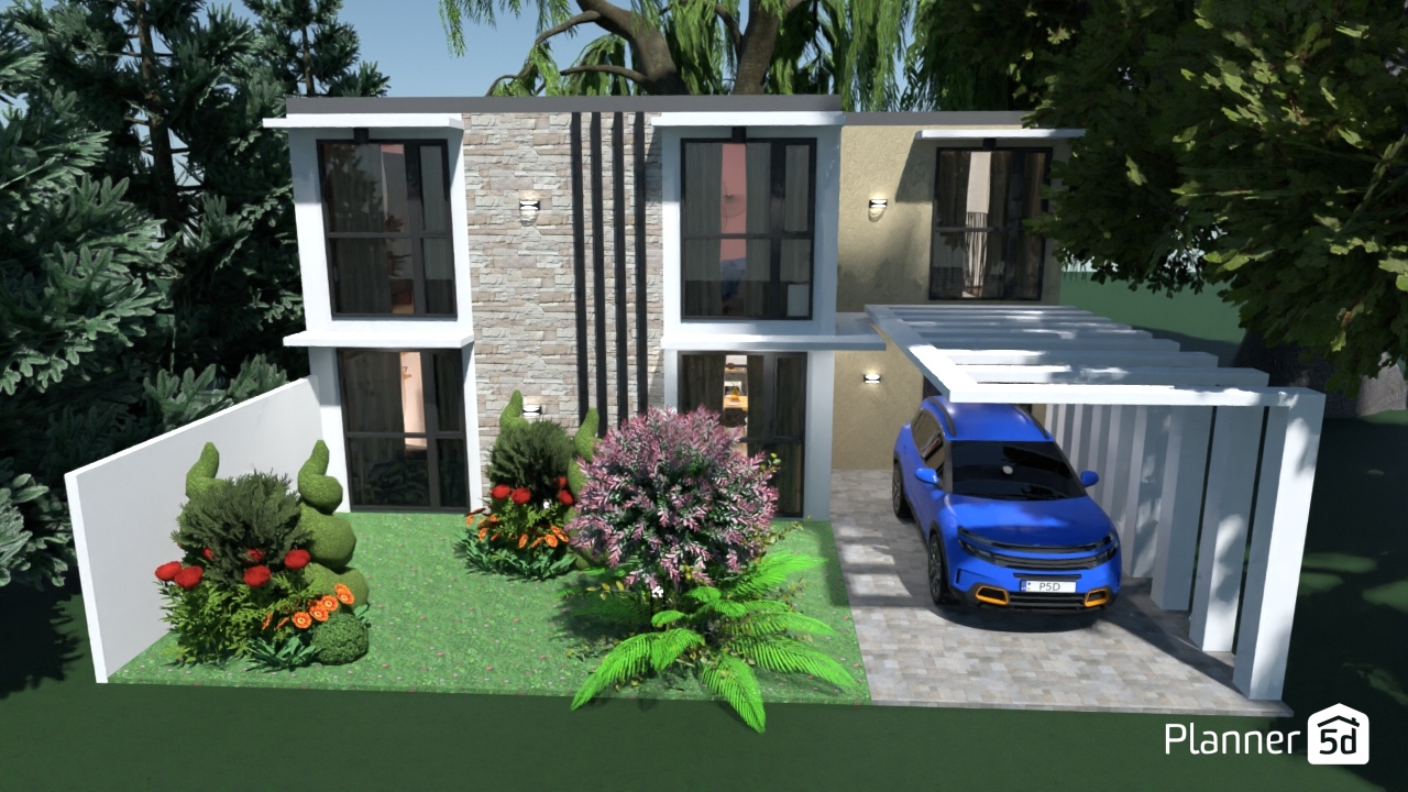 House 10x8m #21898494 by iwan Ari