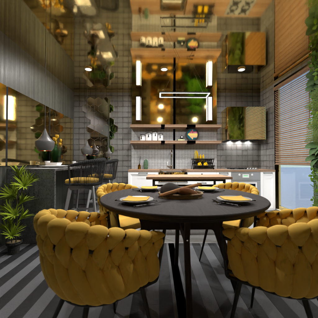 Sunny Kitchen #12506503 by Editors Choice