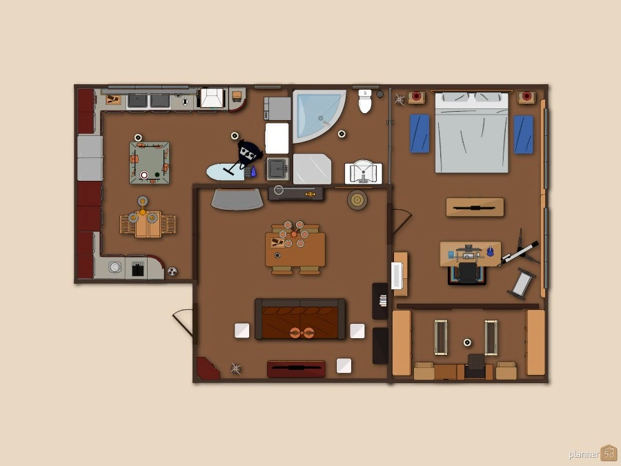 Apartamento #2902396 by Jeniffer Modenuti