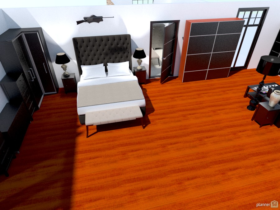 Upper level masterbedroom #1188370 by Ærys