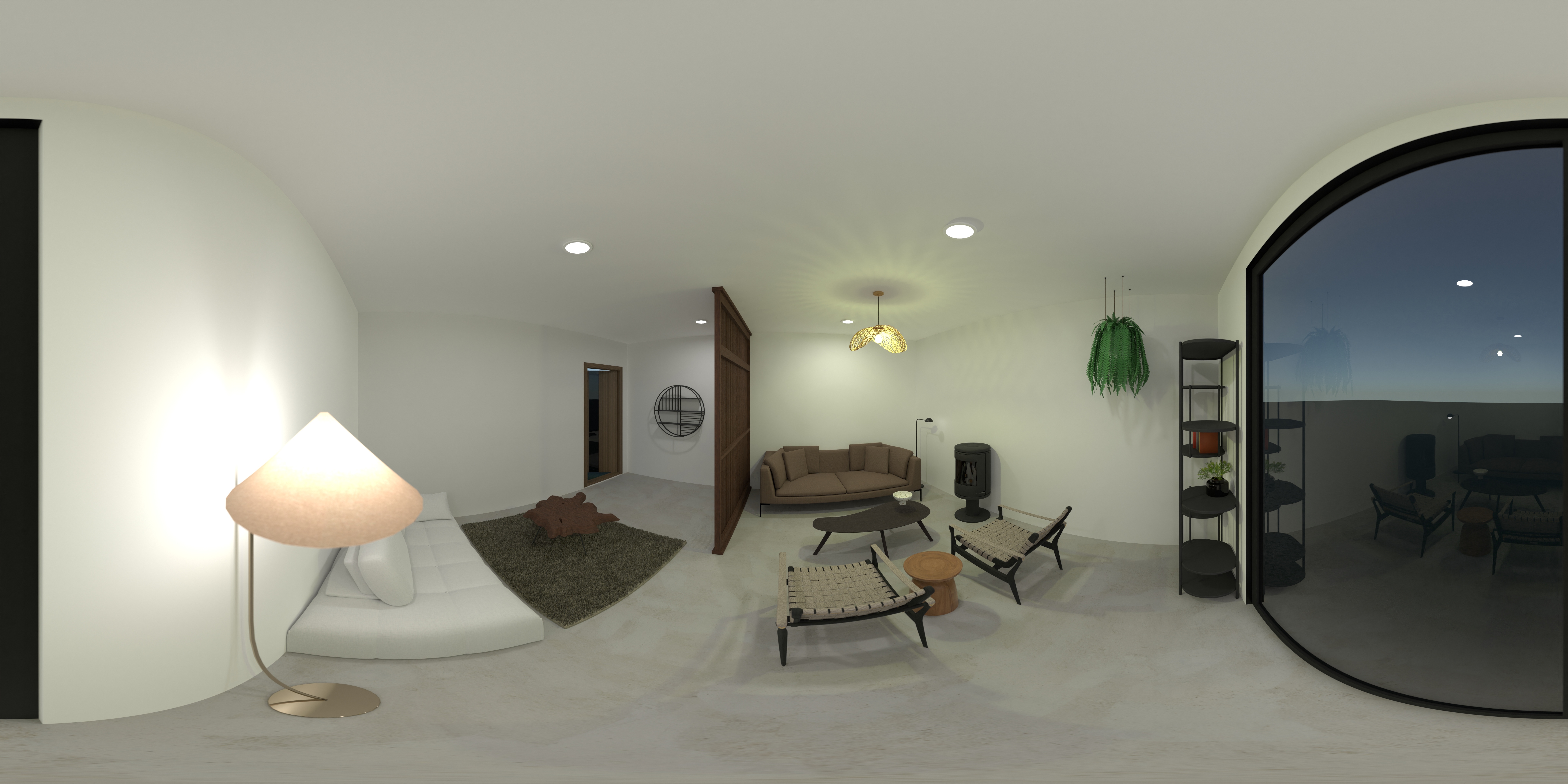 Japandi Living room copy #25790628 by Fernanda Castelões