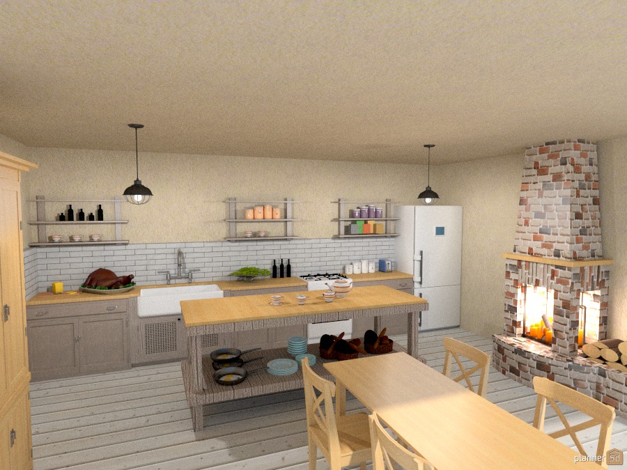 rustic kitchen #918735 by Joy Suiter