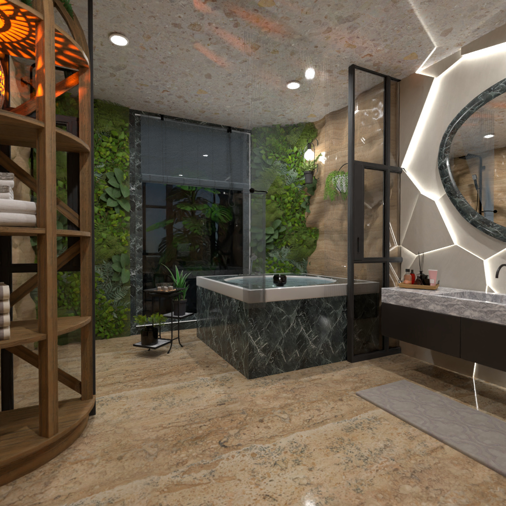 Biophilic Bathroom #13096315 by Editors Choice
