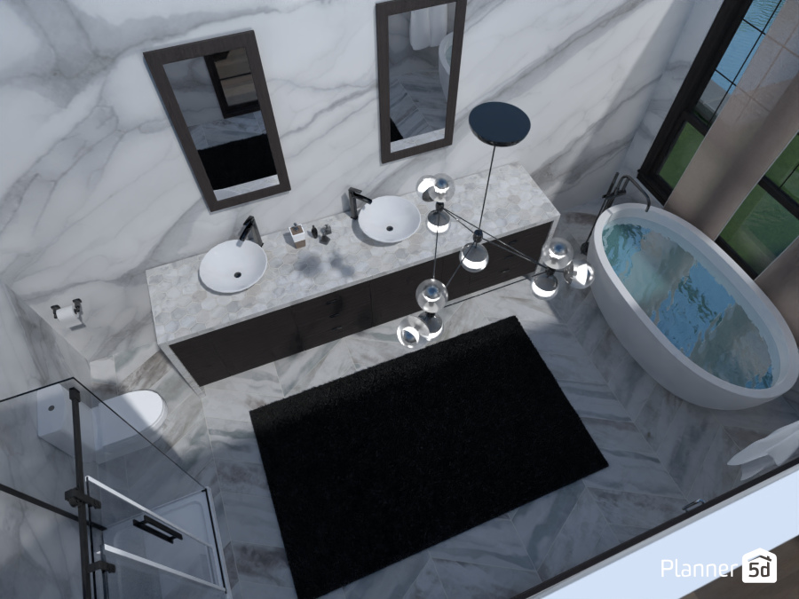 Modern Bathroom Design #7474102 by User 38136240
