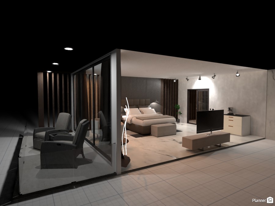 Bedroom #3680536 by Ahmad Alsayegh