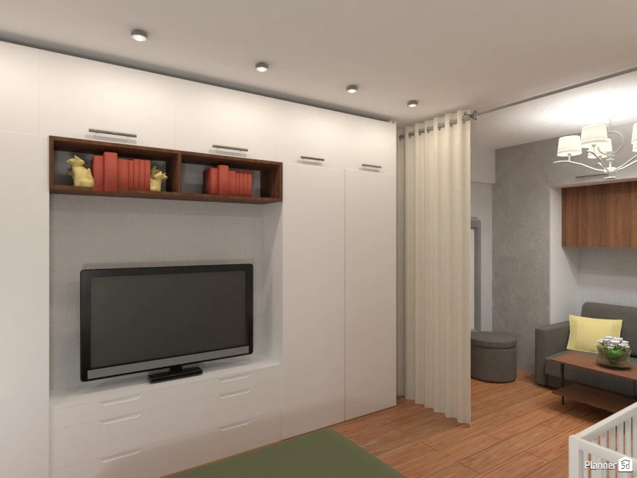 Проект однокомнатной квартиры #72306 by Татьяна Максимова