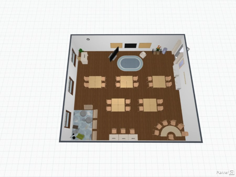 Classroom Layout #84354 by Kristina Tomlin