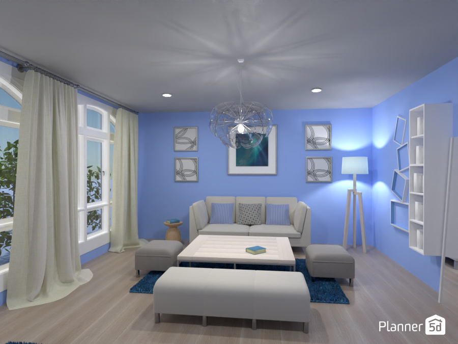 Contest - blue and white room 7441458 by Rita image