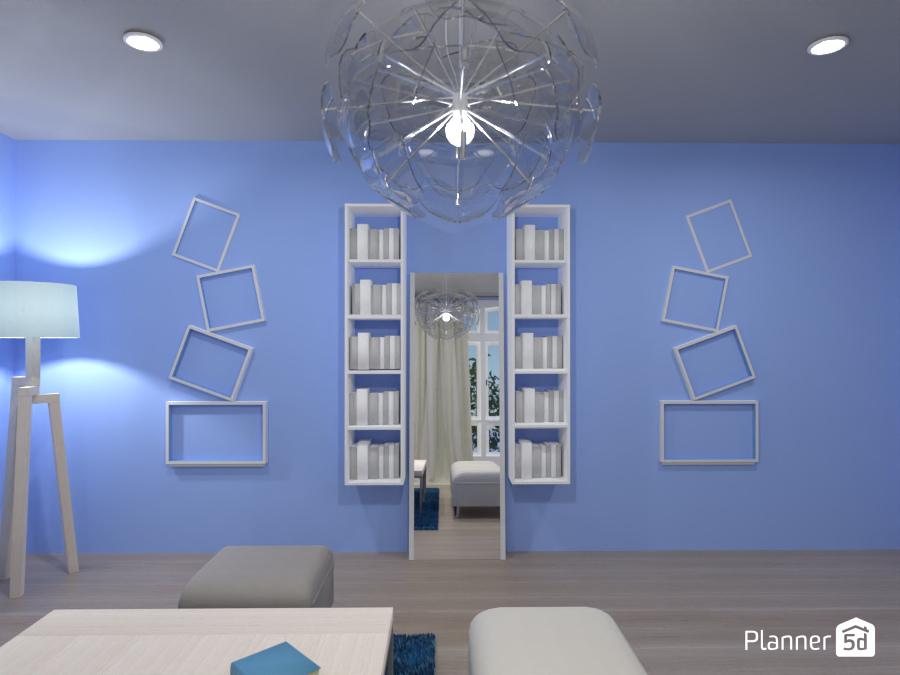 Contest - blue nd white room 2 #7441654 by Rita