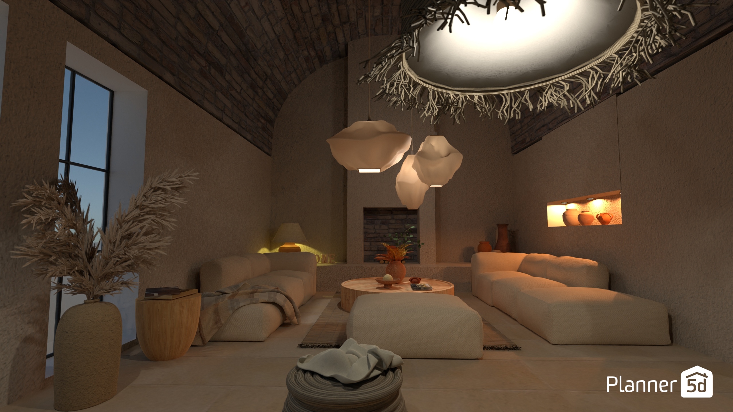 Living w/fireplace 2024 #23298666 by Freek