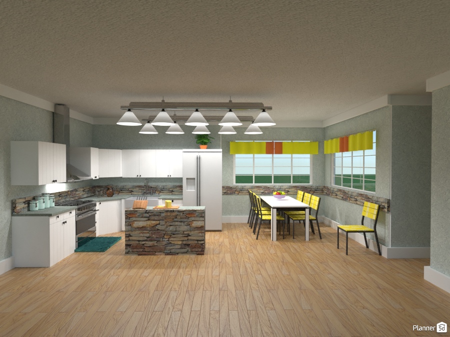 eat in kitchen area #1996789 by Joy Suiter