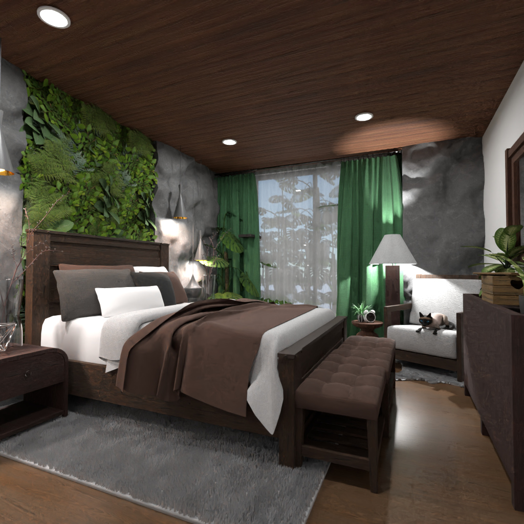 Forest bedroom #12857263 by Editors Choice