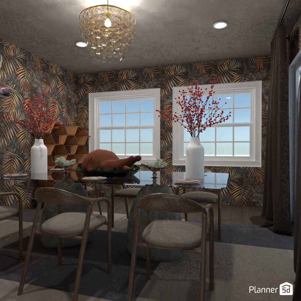 DB: Thanksgiving Day - room shell copy #23481150 by Editors Choice