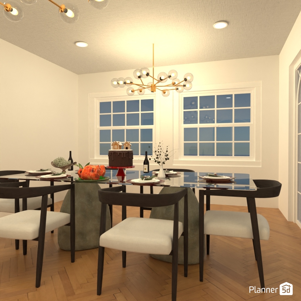 DB: Thanksgiving Day - room shell copy #23493266 by Editors Choice