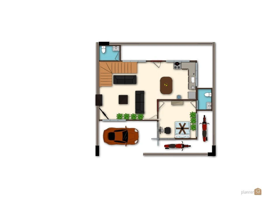 1600 Square feet House (4 cents) #48710 by Vignesh Bhaskar