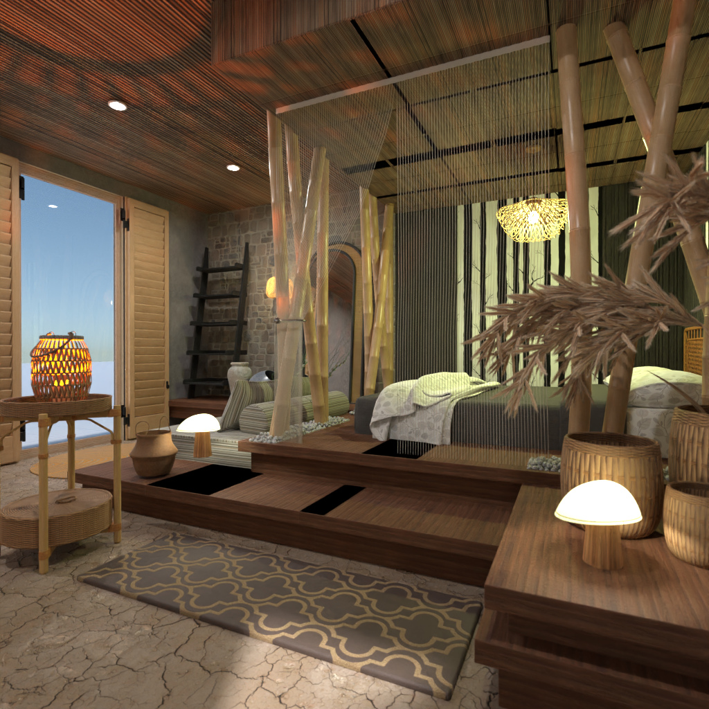 Wabi Sabi Bedroom #14608763 by Editors Choice