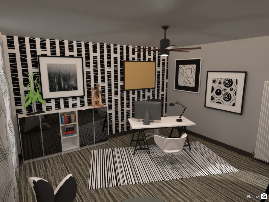 Black and white office: #2 #3593567 by Moonface
